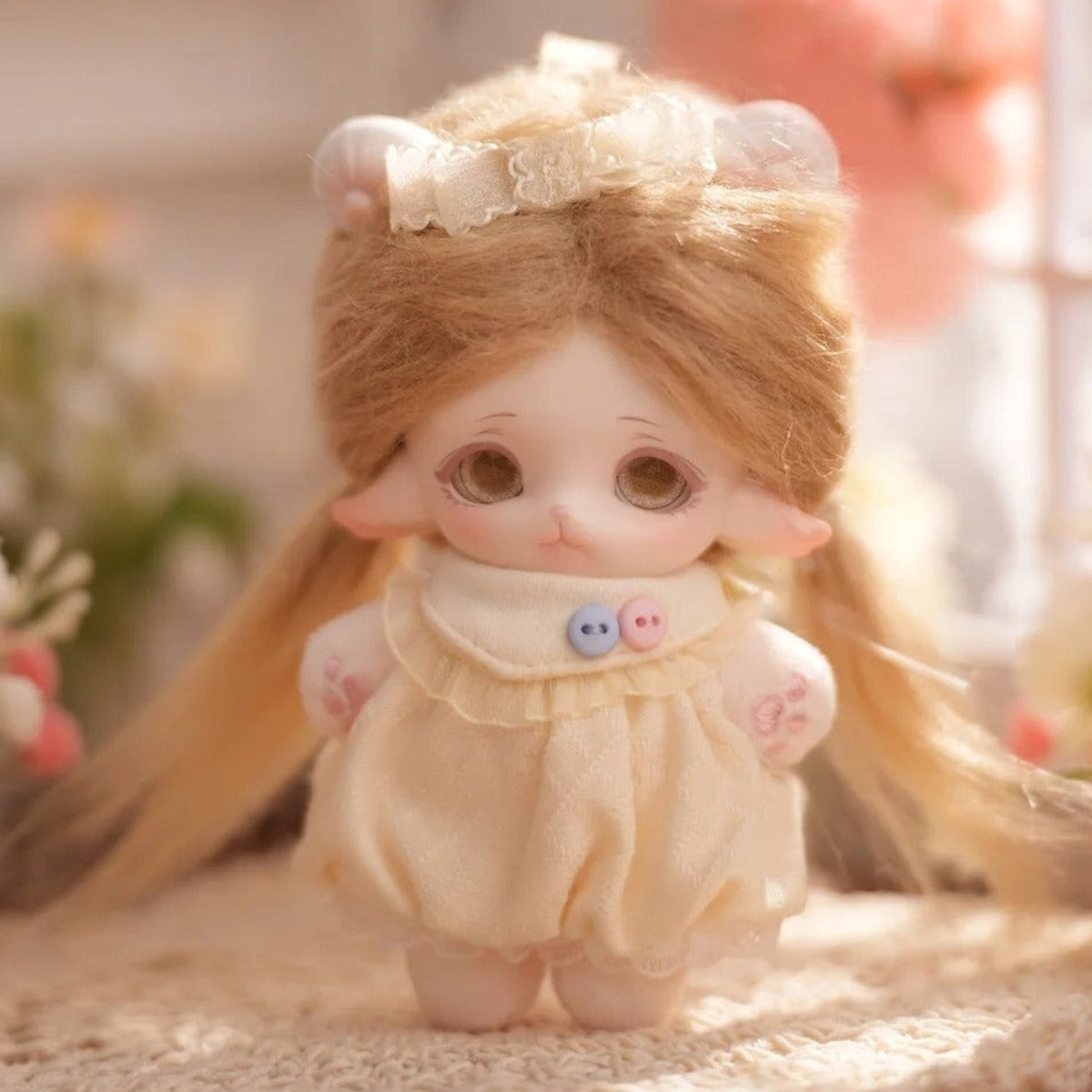 MiMiA Kindergarten Series Plush Blind Box - Complete beige-costume plush doll example; random design not guaranteed