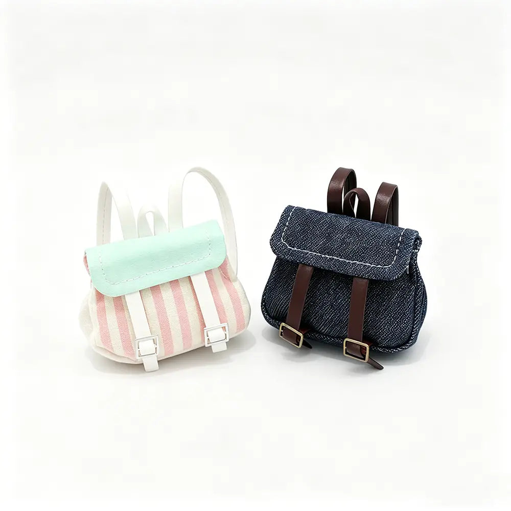 Mini Backpack and Crossbody Bag for Collectible Toy Figures - main product card | KikiBuddies