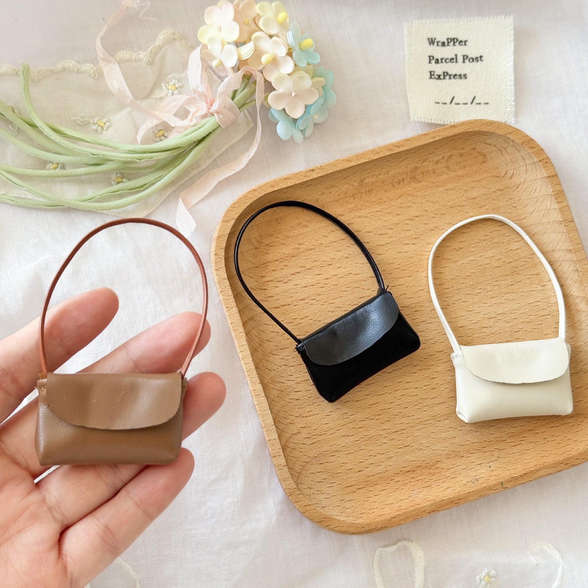 Mini Crossbody Bag Accessory for Collectible Toy Figures - additional product view 8 | KikiBuddies