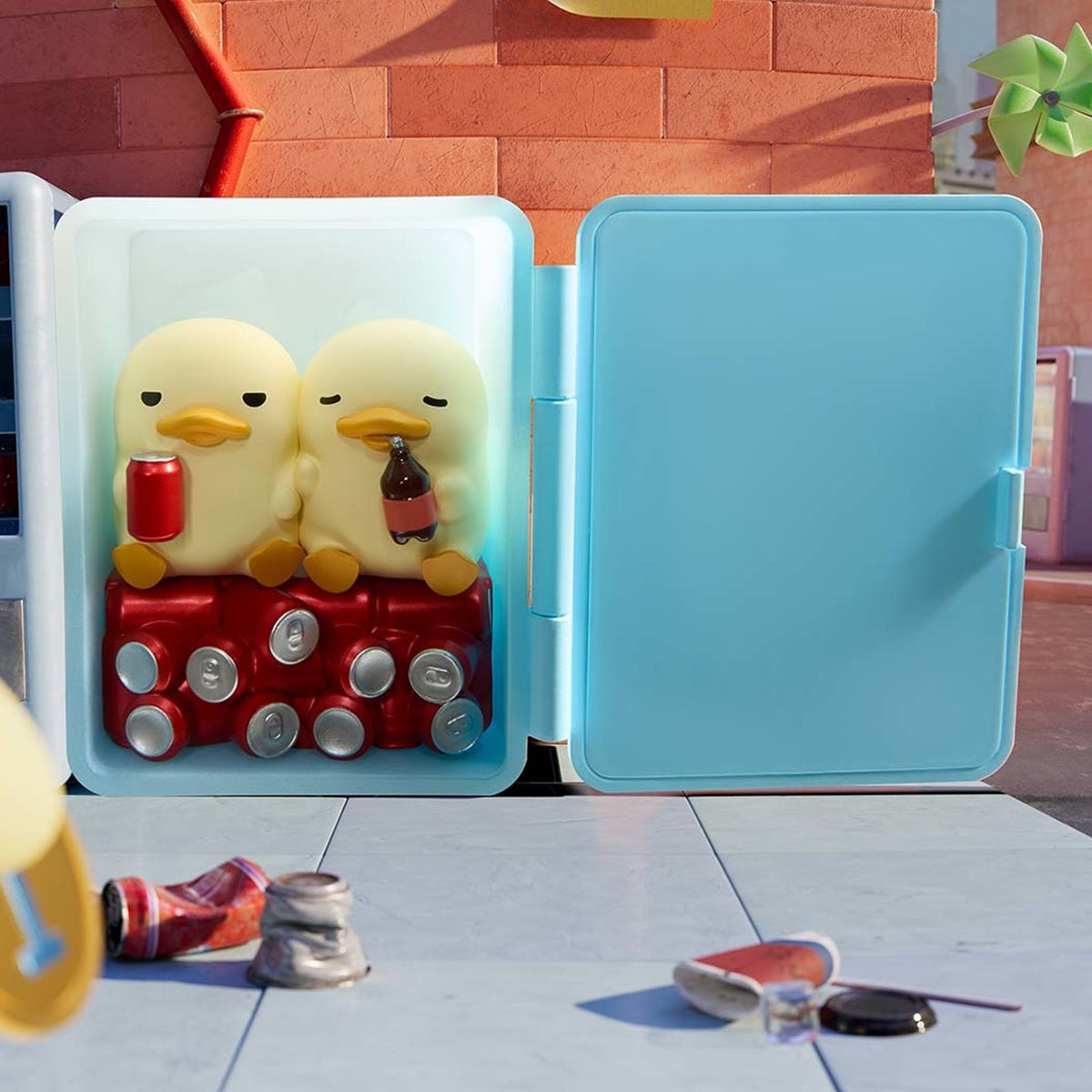 mini DUCKOO Citywalk figure blind-box series: Vending Machine secret design; secret is not guaranteed
