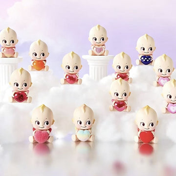 MINISO Kewpish Love Angel Series Icon Box Figure Blind Box - Series design overview; random design not guaranteed