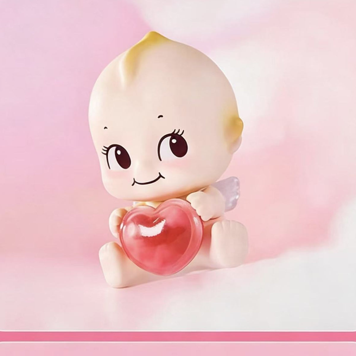 MINISO Kewpish Love Angel Series Icon Box Figure Blind Box - Red-heart design example; random design not guaranteed