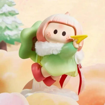 MINISO YOYO Chasing Wind Diary Series Mini Figure Blind Box - Green outfit design example; random design not guaranteed