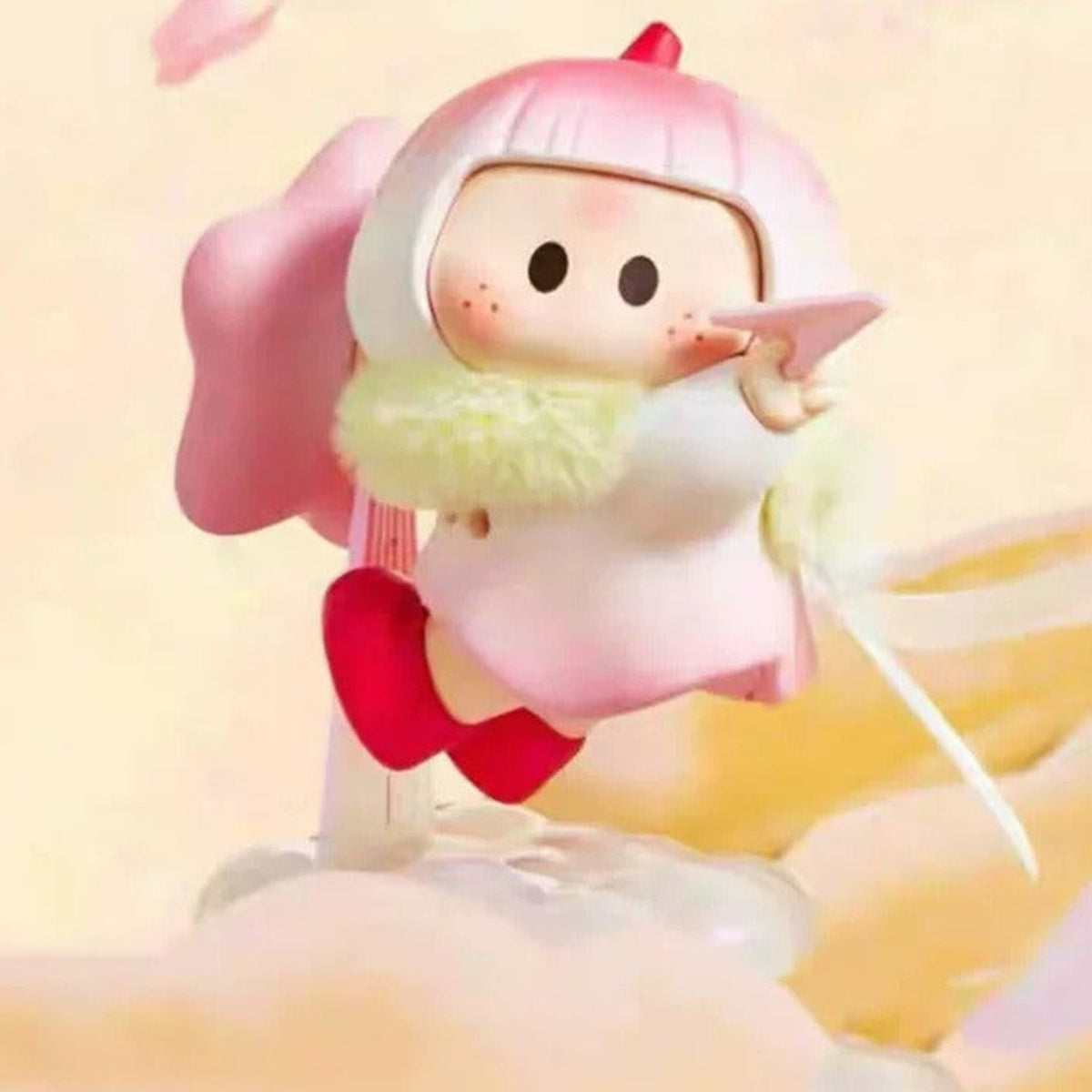 MINISO YOYO Chasing Wind Diary Series Mini Figure Blind Box - Pink outfit design example; random design not guaranteed