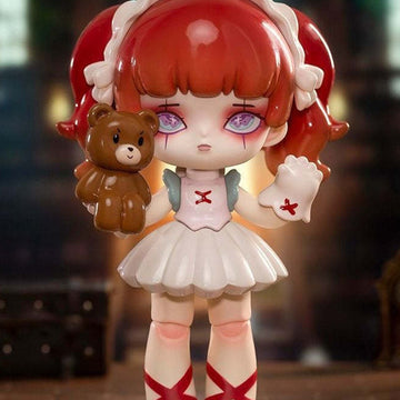 Misya Incredible Magic Academy Blind Box - Red-haired figure detail with lower shoes cropped; random design not guaranteed