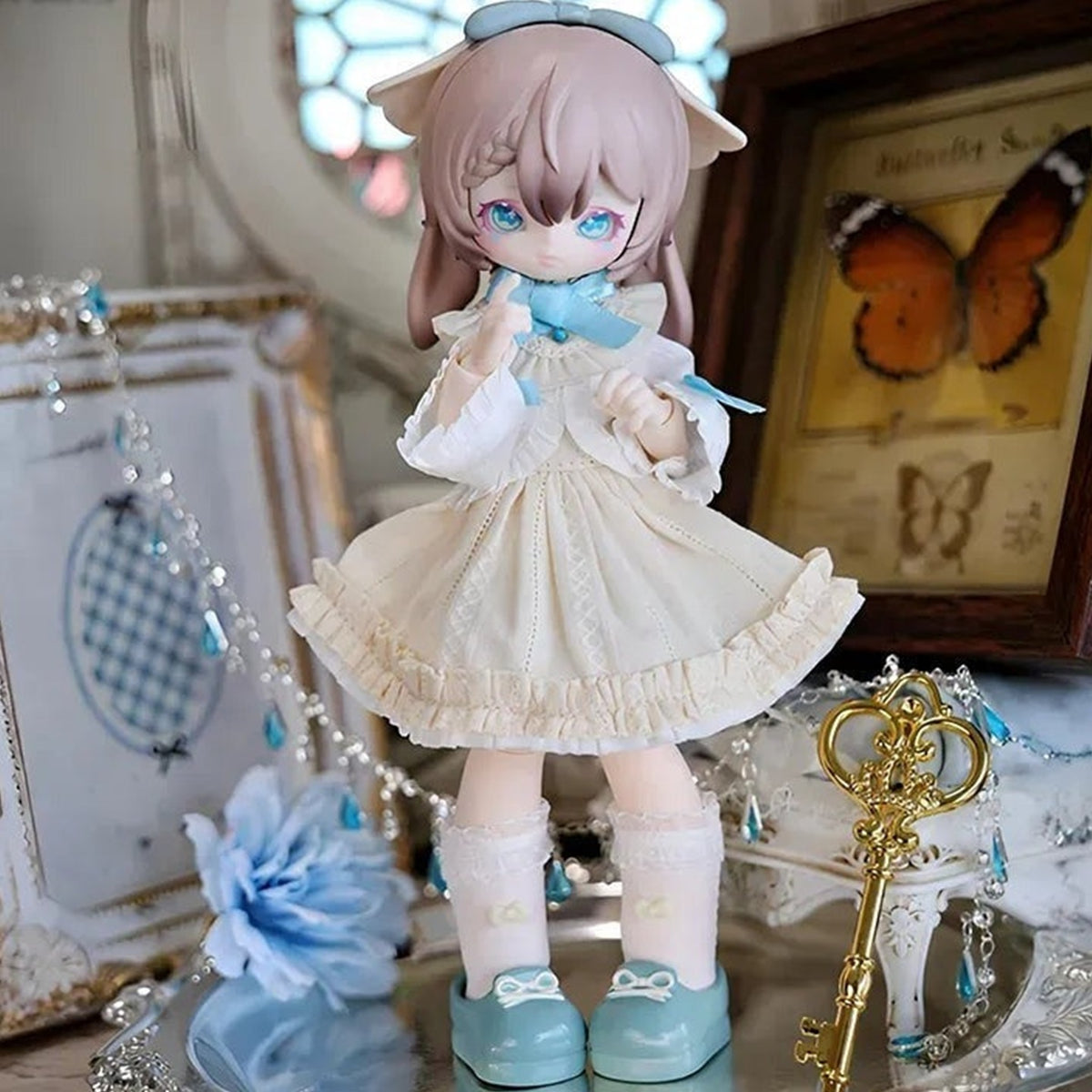 MISYA Museum Of The Weird Series 1/8 Scale BJD Blind Box - Pale outfit design detail; random design not guaranteed