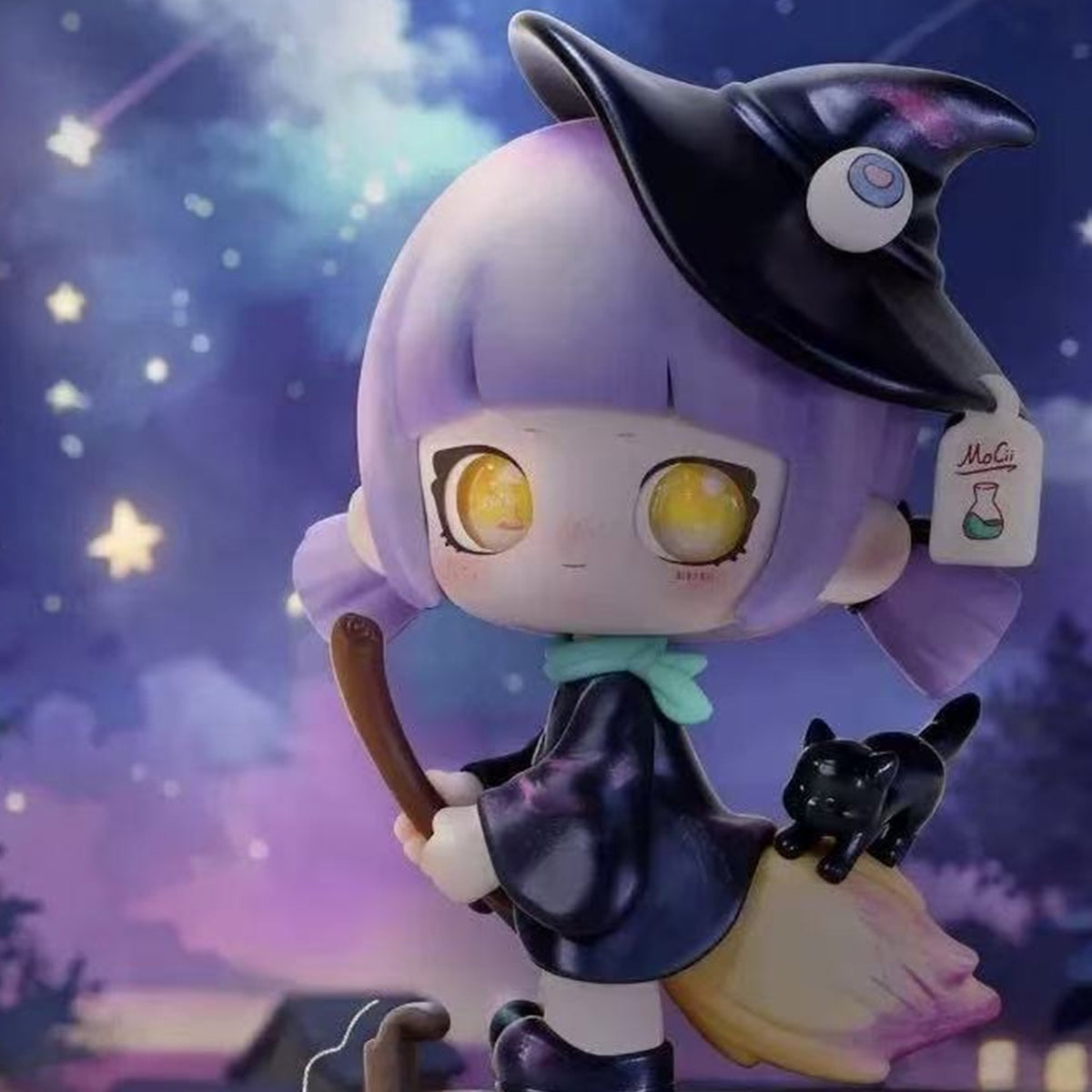 MoCii Metamorphosis Series Figure Blind Box - Purple-haired design detail; random design not guaranteed