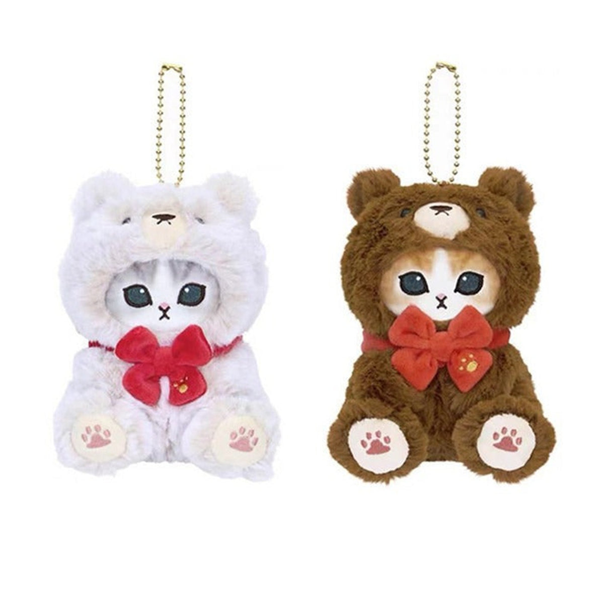 Mofusand Teddy Bear Nyan Series Plush Pendant — G2 | KikiBuddies