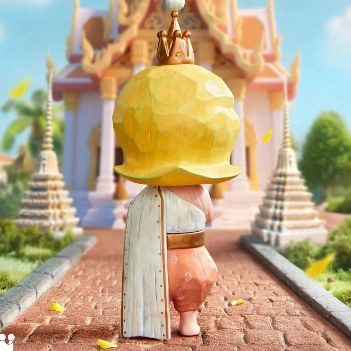 MOLLY SAWASDEE ICONSIAM confirmed figure, rear view in a temple scene; scenery is not included
