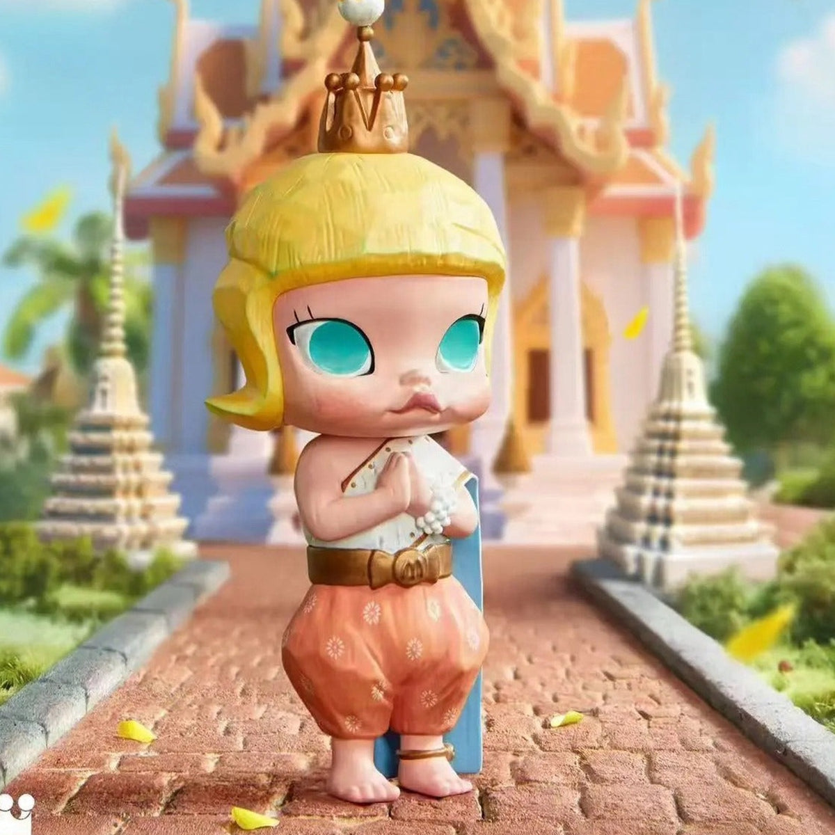 MOLLY SAWASDEE ICONSIAM confirmed figure, three-quarter view in a temple scene; scenery is not included
