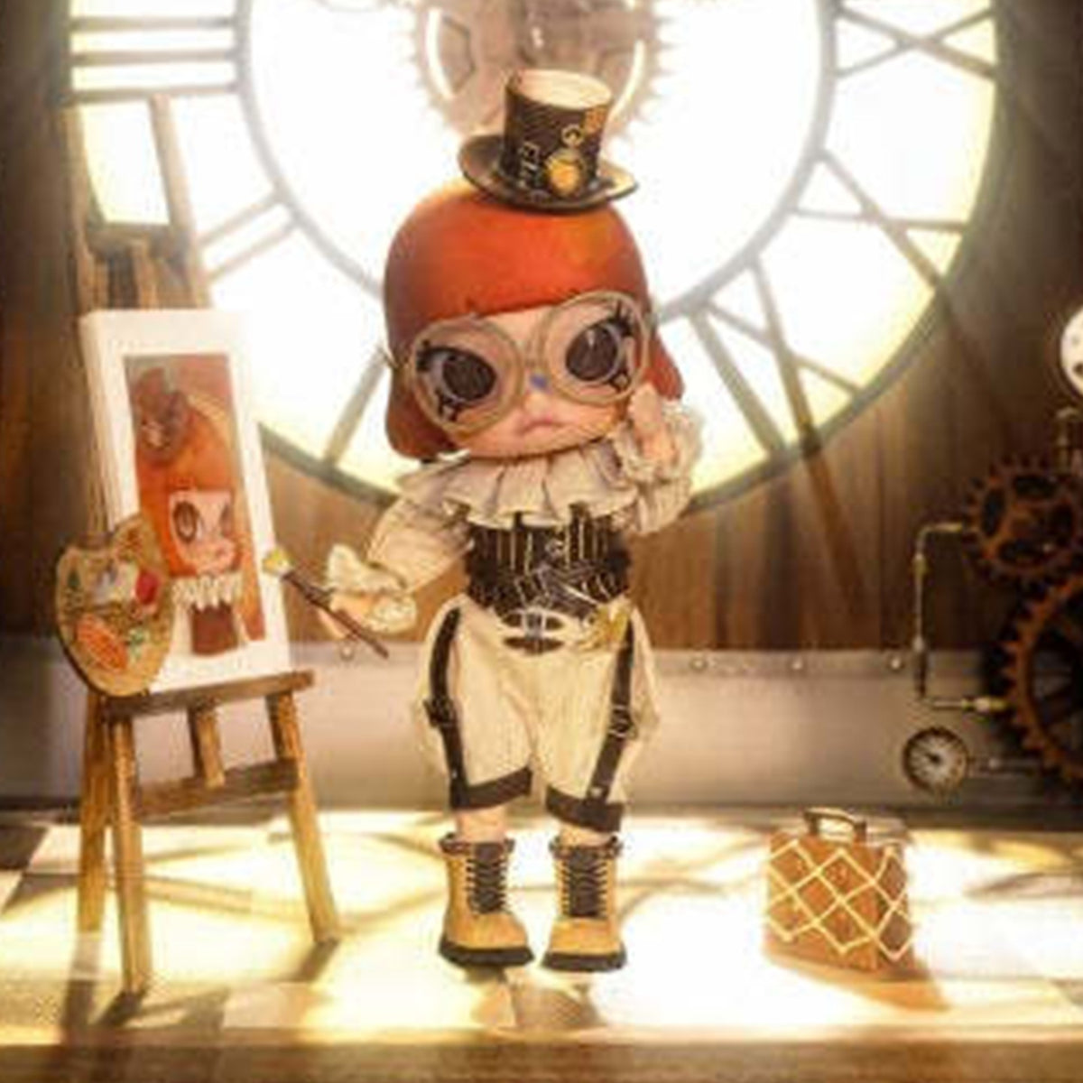 MOLLY Victorian Painter 1/8 Action Figure — G2 | KikiBuddies