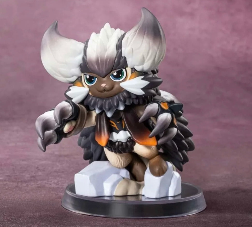 Monster Hunter Palico figure blind-box series: Ruiner Palico figure scene; possible random design
