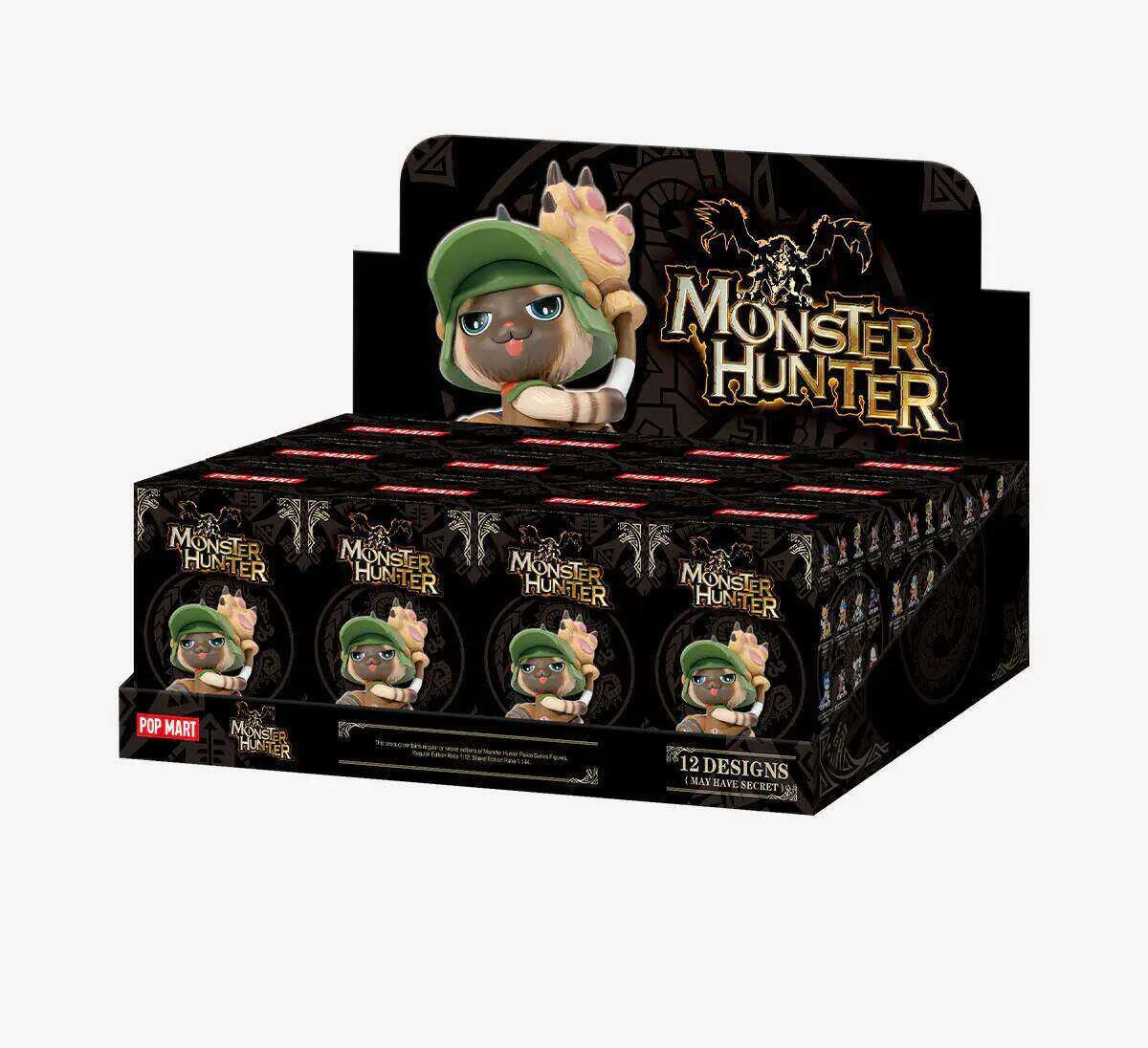 Monster Hunter Palico figure blind-box series: twelve-box display-set packaging