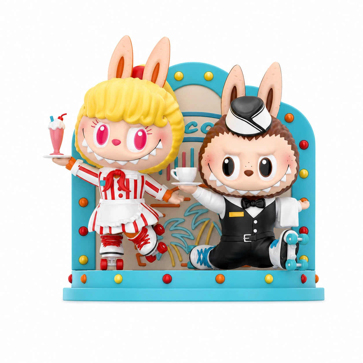 THE MONSTERS Cafeteria Figurine - Front Factual