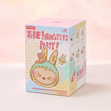 THE MONSTERS Party Series-Reversible Plush Toy Blind Box - Random Single Package