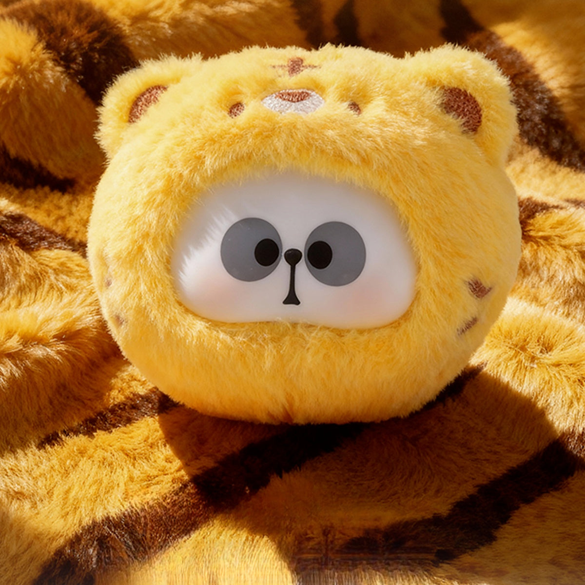 Mr.PA Critter Pals Series Plush Pendant Blind Box - Complete yellow Critter Pals plush pendant body example; random design not guaranteed