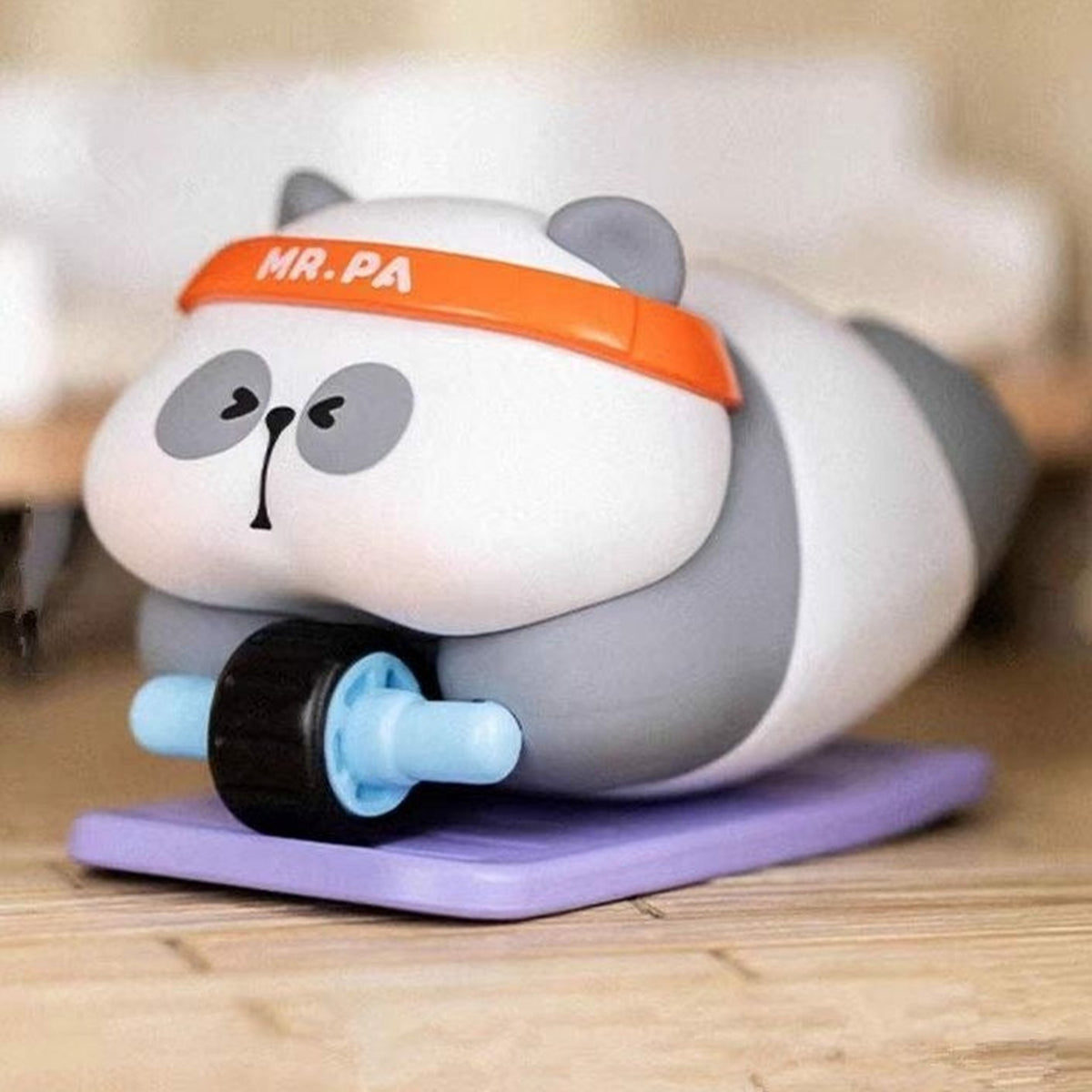 MR.PA No Work Today Series Figures, Blind Box - Exercise scene complete figure example; random design not guaranteed