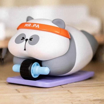 MR.PA No Work Today Series Figures, Blind Box - Exercise scene complete figure example; random design not guaranteed