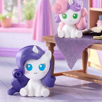 My Little Pony Home is Protection Series Magic Bottle Mini Figure Blind Box - Two pony mini figure examples with upper example horn cropped; random design not guaranteed