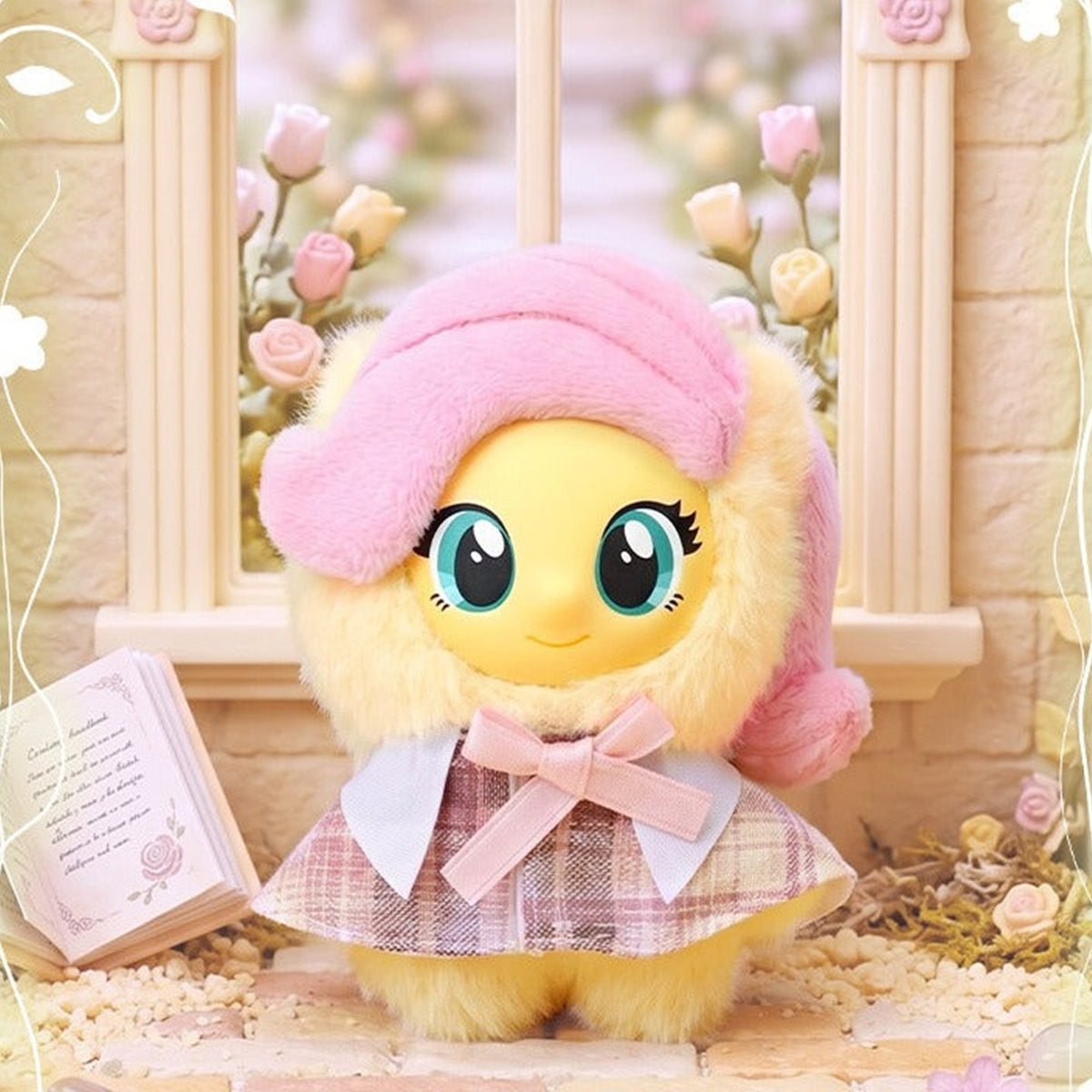 My Little Pony Magical Garden Series Vinyl Plush Pendant Blind Box - Complete yellow My Little Pony vinyl plush pendant body example; random design not guaranteed