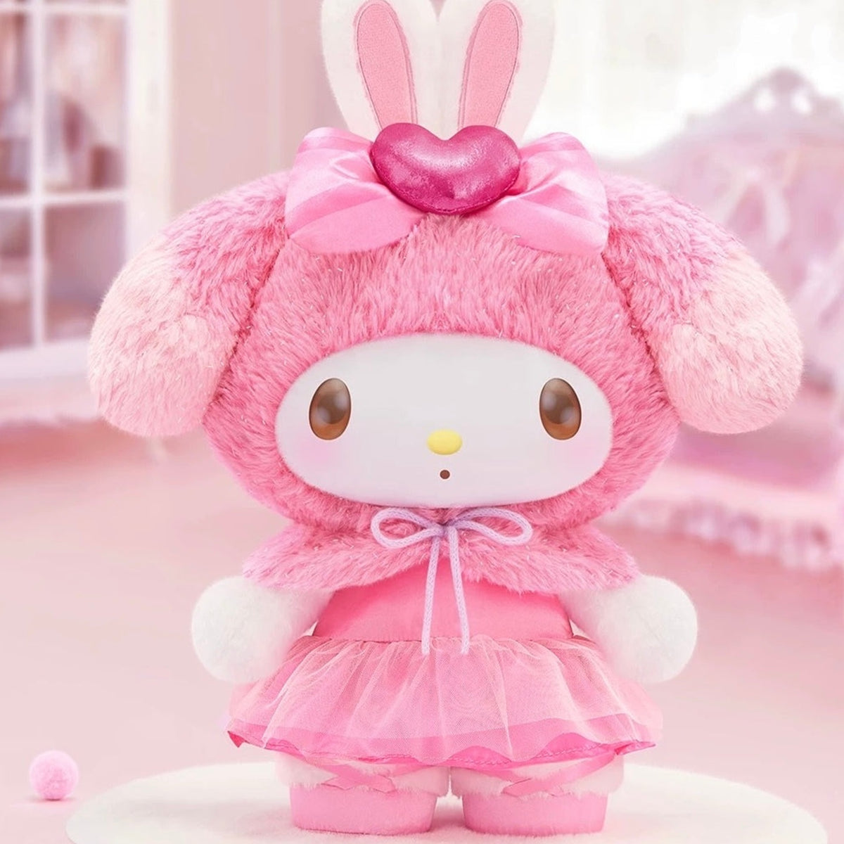 My Melody Colorful Frosting — bow and dress detail