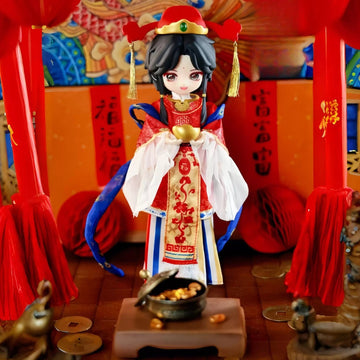 NAGI Windrider Serenade Series 1/12 Action Figure MJD Blind Box - Red outfit design example; random design not guaranteed