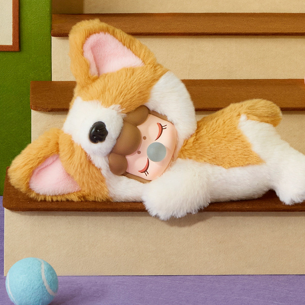 Nanci Puppy Club: Corgi Puppy Club plush doll design
