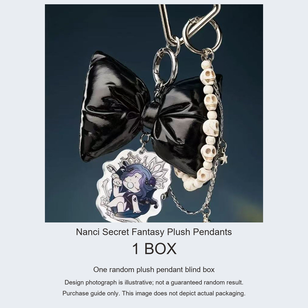 Nanci Secret Fantasy Plush Pendants purchase guide: one random plush pendant blind box; design reference, not actual packaging
