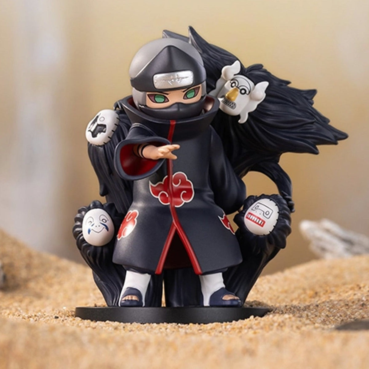 Naruto Shippuden Battle Against Akatsuki blind box series - Kakuzu design example in a display scene