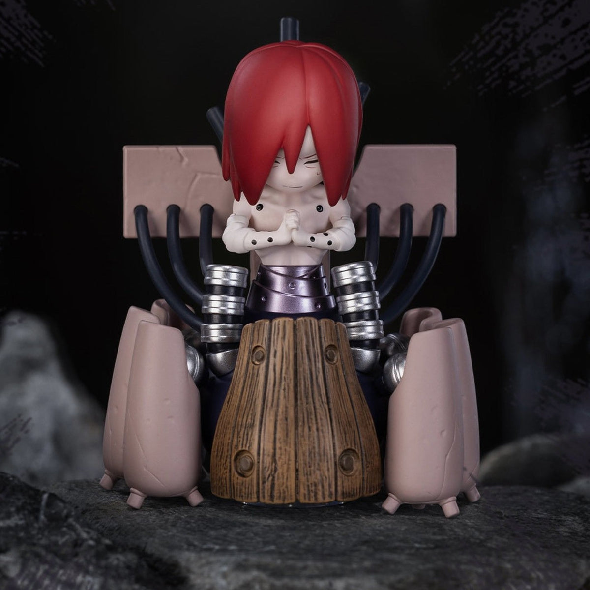 Naruto Shippuden Battle Against Akatsuki blind box series - Nagato secret design example in a chair; secret not guaranteed
