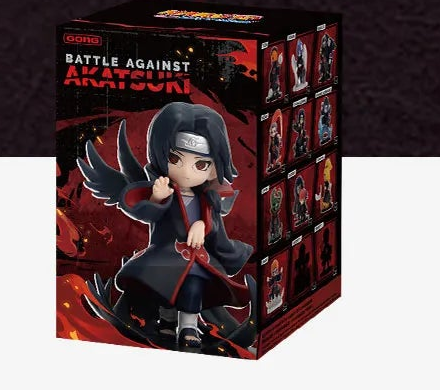 Naruto Shippuden Battle Against Akatsuki blind box series - single blind box packaging for one random character; cover character not guaranteed