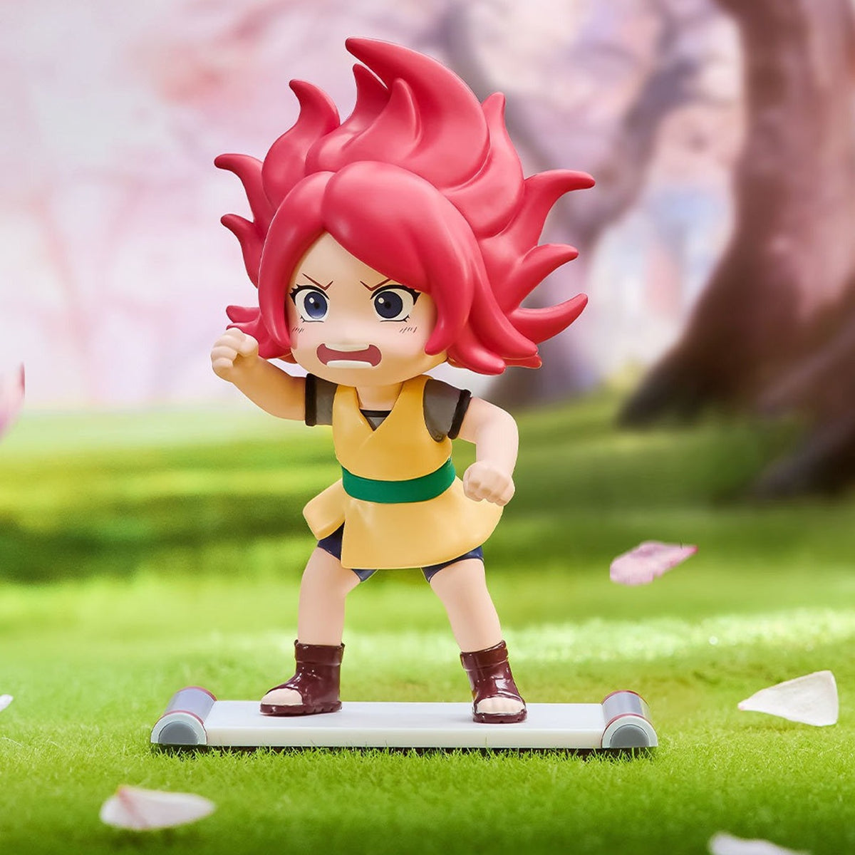 Naruto Shippuden Childhood blind box series - Kushina Uzumaki childhood design example with red hair