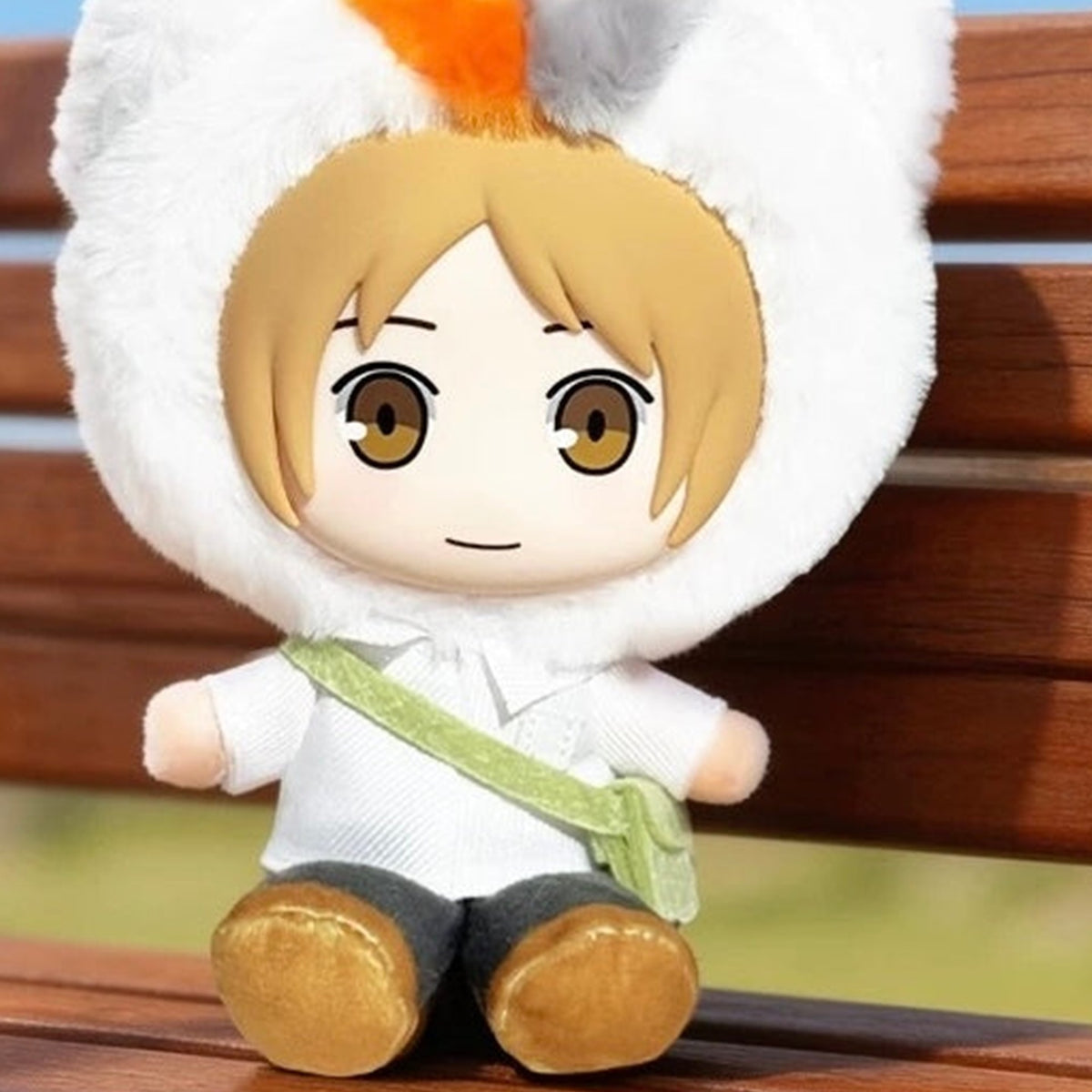 Natsume's Book of Friends Journey Of Seasons Series Plush Pendant Blind Box - Plush pendant detail with upper ears cropped; random design not guaranteed