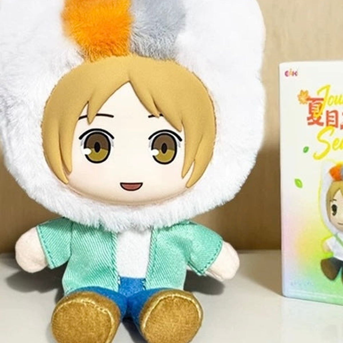 Natsume's Book of Friends Journey Of Seasons Series Plush Pendant Blind Box - Plush pendant detail with upper ears cropped; random design not guaranteed