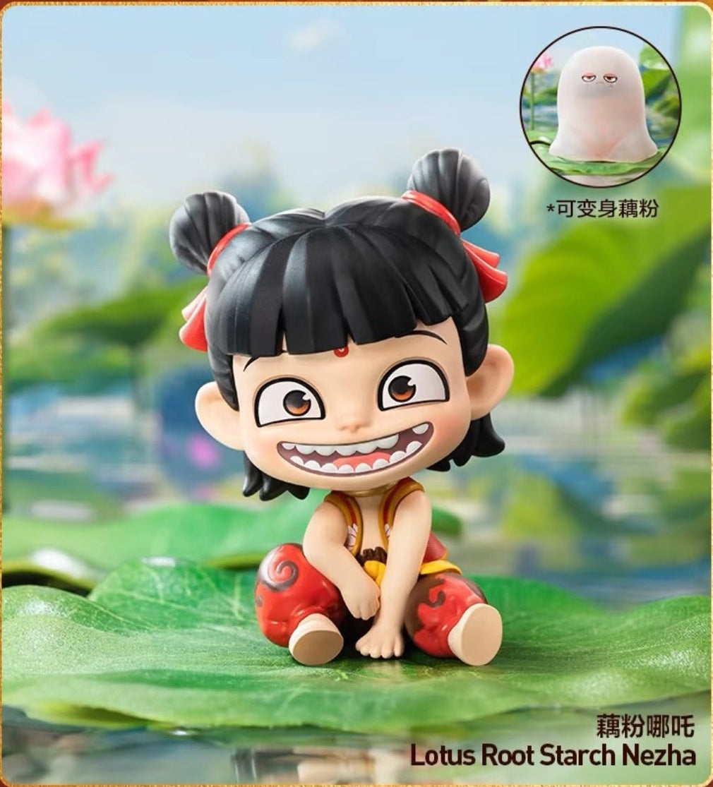Ne Zha 2 — Lotus Root Starch Nezha — transformation shown