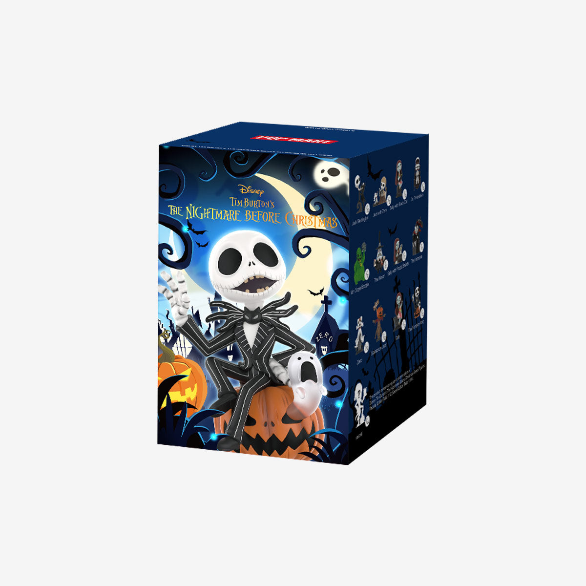 The Nightmare Before Christmas individual retail box packaging for one random figure
