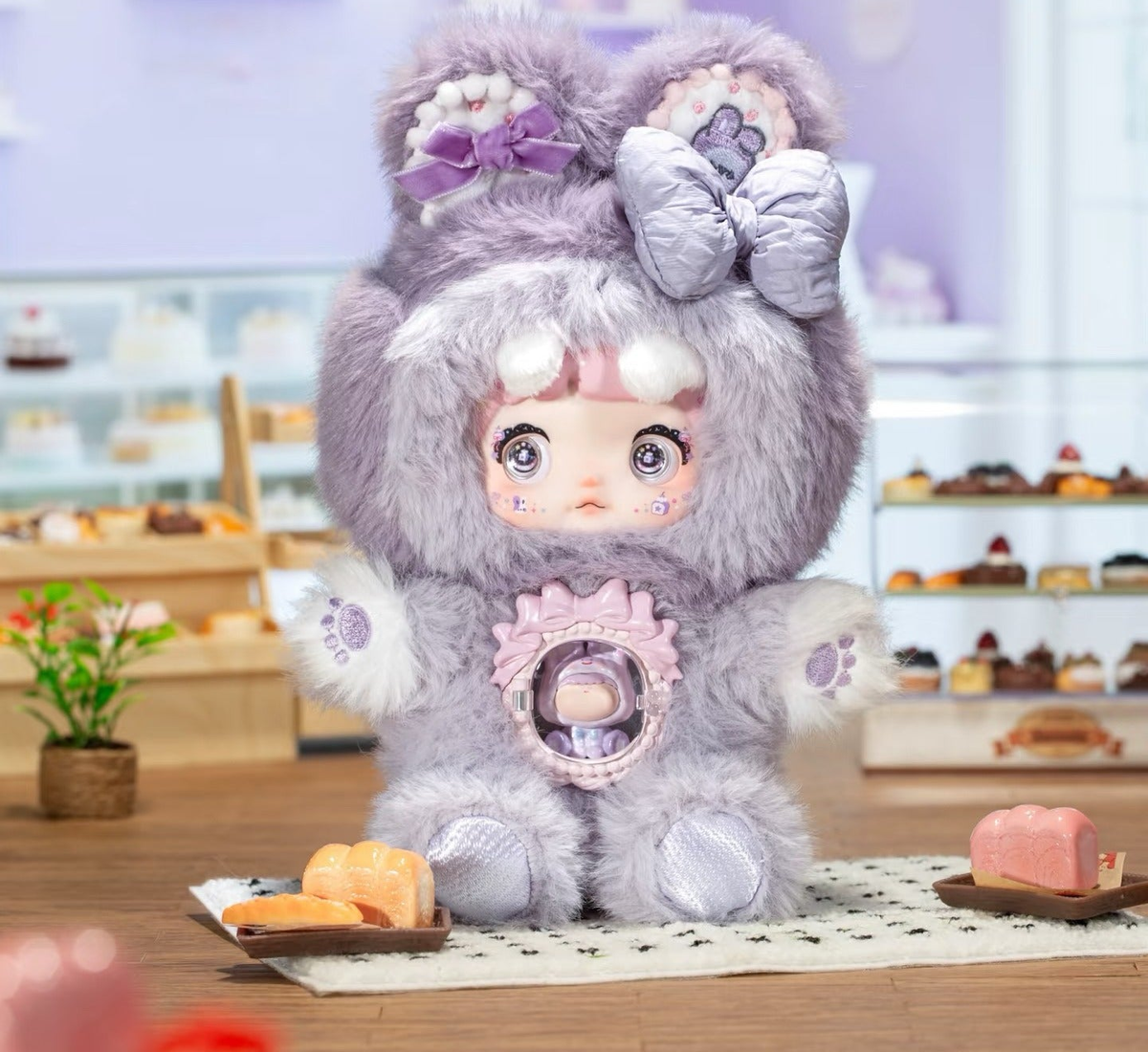 NOMMI A Bite of Sweetness - taro pastry original product view | KikiBuddies