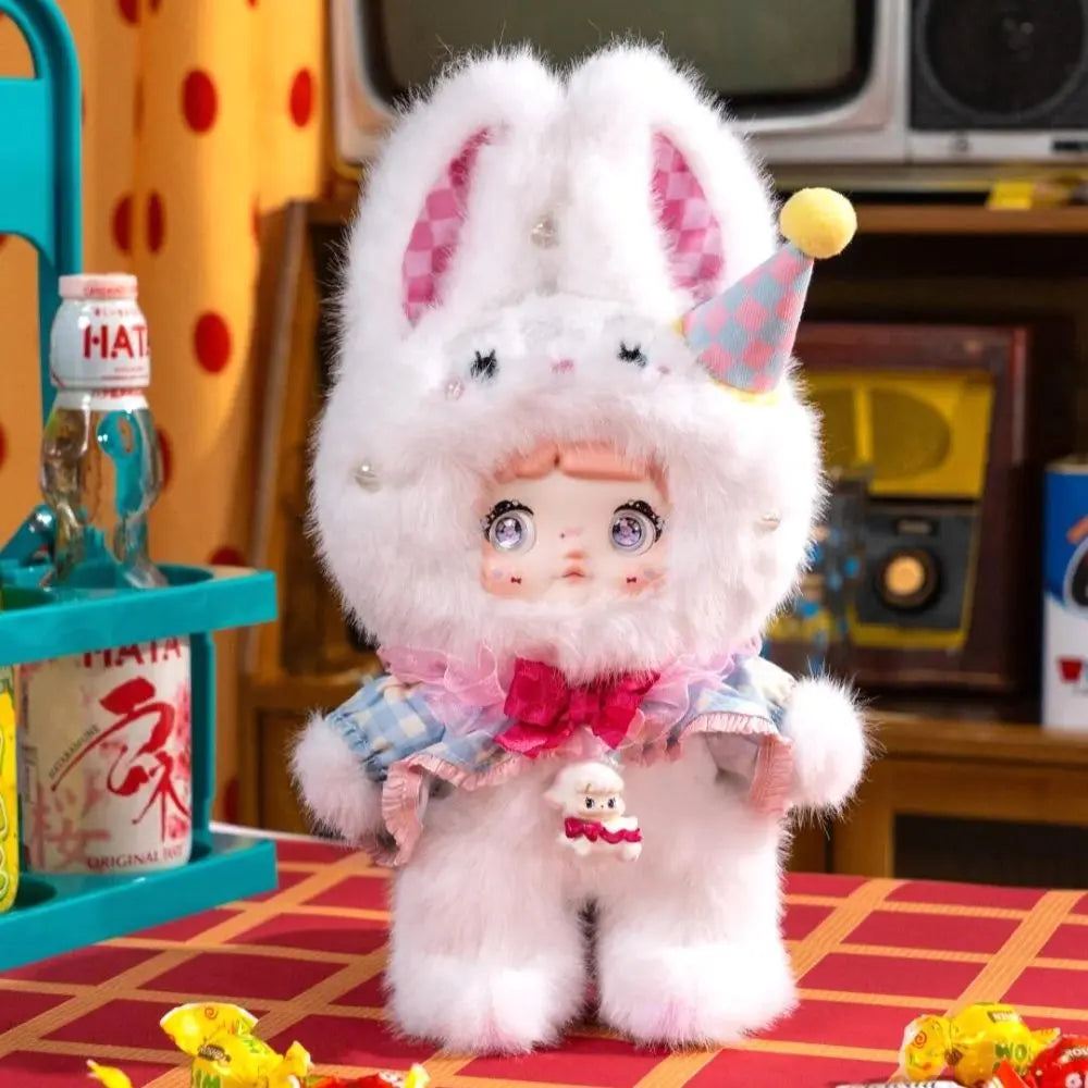 NOMMI About the Childhood — CAROUSEL confirmed plush design, front view; display scenery not included