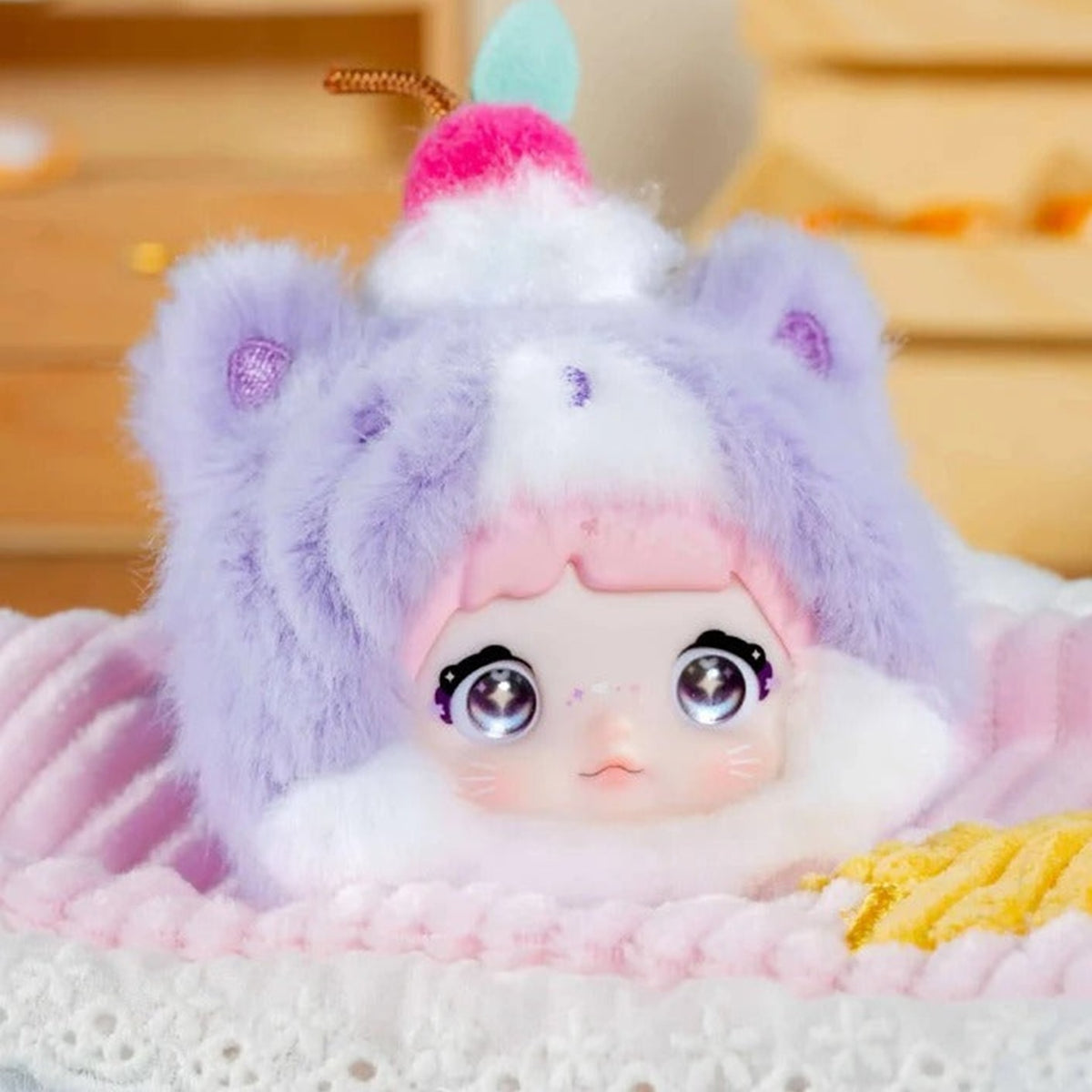 Nommi Glutinous Rice 100% Sweetness Series Plush Blind Box - Purple Glutinous Rice plush example; illustrative series image, contents depend on selected purchase option