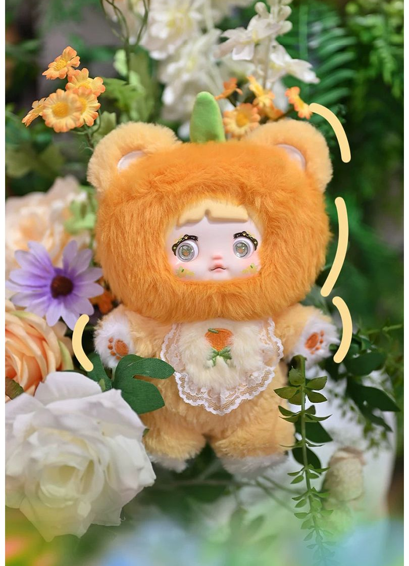NOMMI Interesting Fruits - orange original product view | KikiBuddies