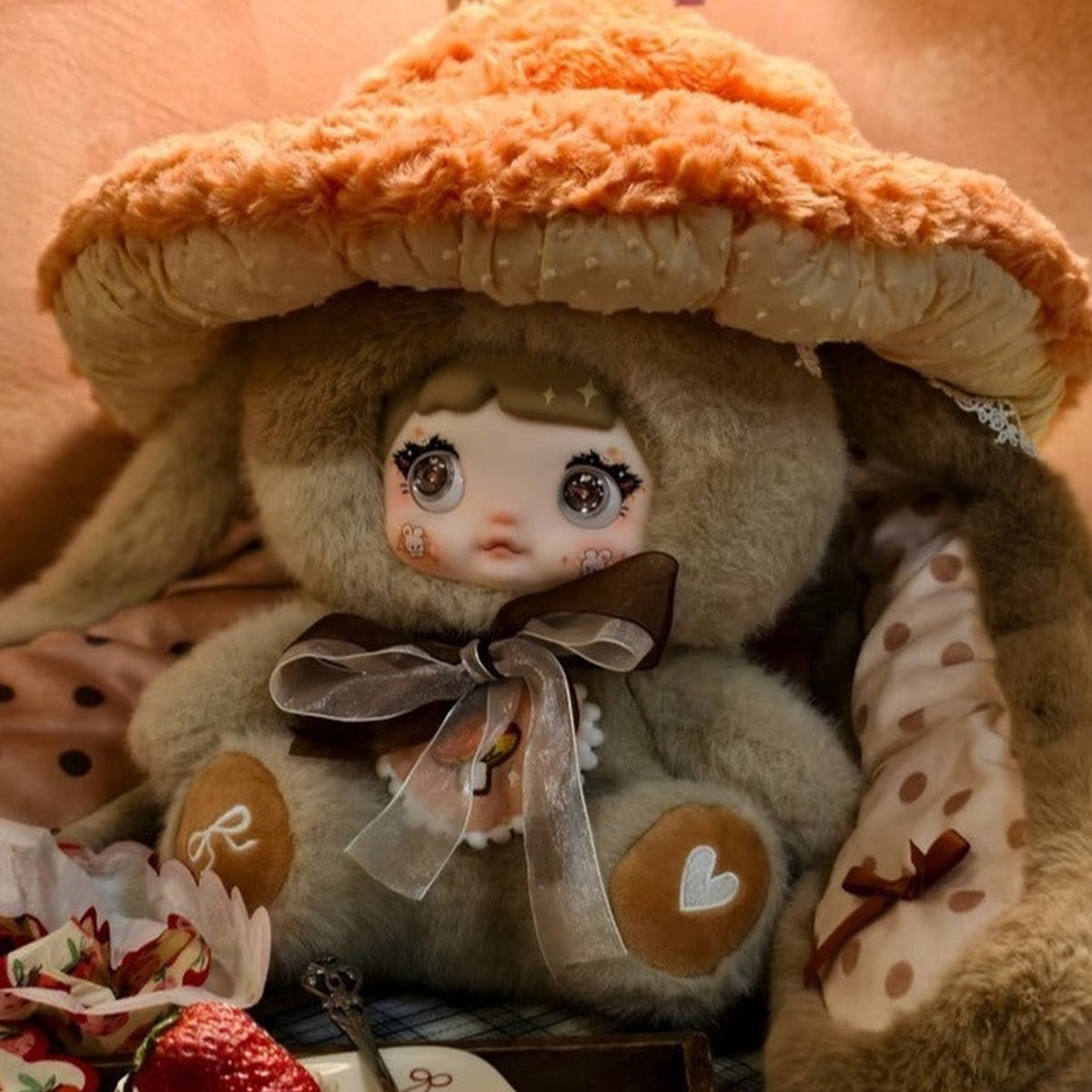 Nommi Mushroom Series 400% Plush Dolls, Blind Box (BACK IN STOCK) — G4 | KikiBuddies