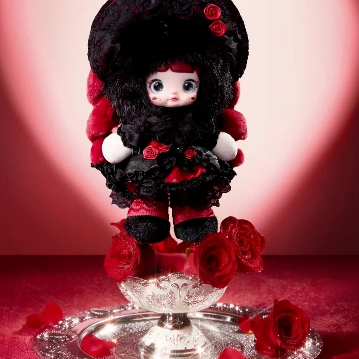 Nommi Treasure Collector Series Plush Blind Box - Treasure Collector plush doll body detail with upper hat cropped; random design not guaranteed
