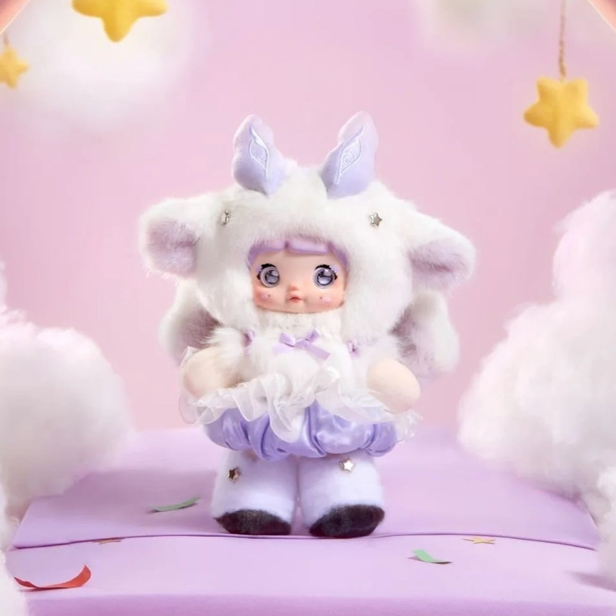 Nommi Treasure Collector Series Plush Blind Box - Complete pale purple Treasure Collector plush doll body example; random design not guaranteed