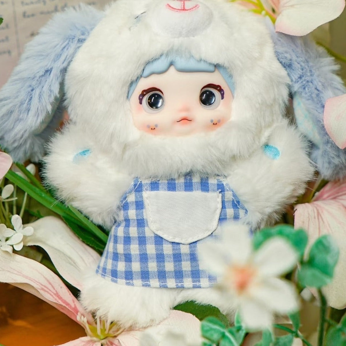 Nommi V5 Puppy Diary Series Plush Dolls, Blind Box - Puppy Diary plush outfit detail; illustrative series image, contents depend on selected purchase option