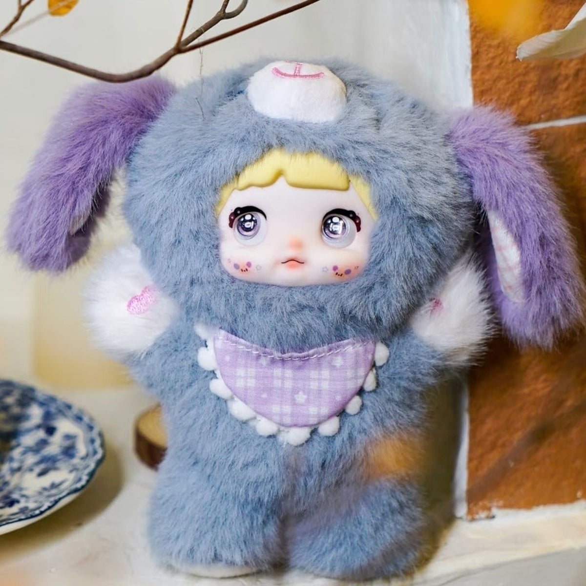 Nommi V5 Puppy Diary Series Plush Dolls, Blind Box - Purple Puppy Diary plush example; illustrative series image, contents depend on selected purchase option