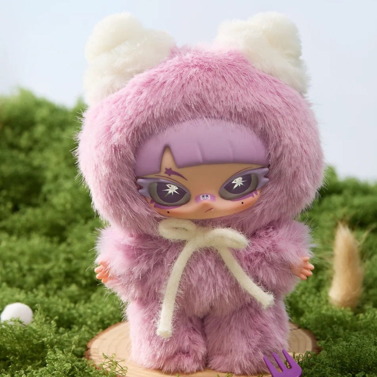 NONOVA Twin Dream Forest Series Plush Blind Box - Purple outfit design example; random design not guaranteed