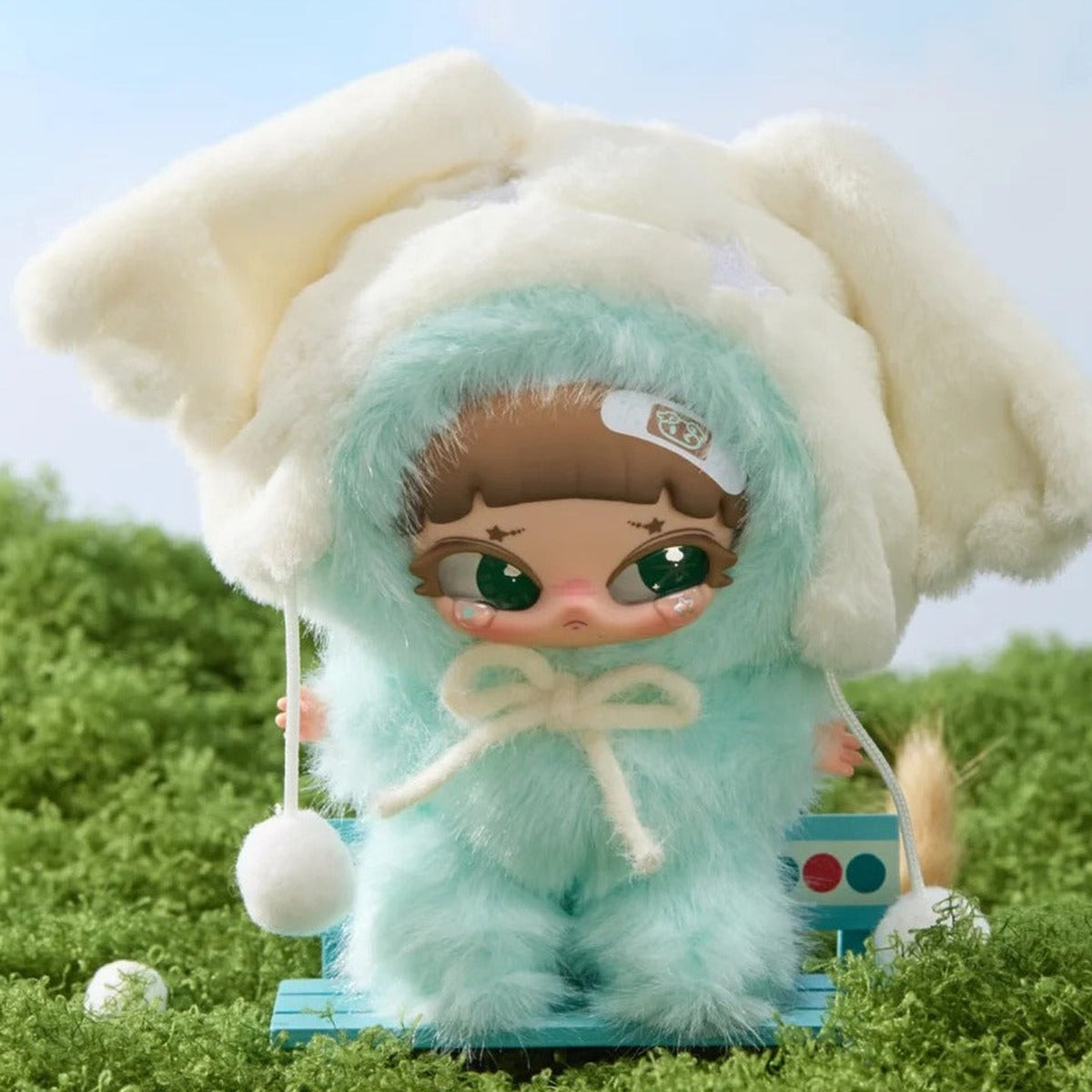 NONOVA Twin Dream Forest Series Plush Blind Box - Teal outfit design example; random design not guaranteed