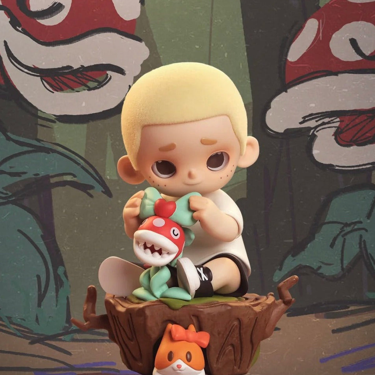 Nook Quest For The Heart Series Figure Blind Box - Tree seat design detail; random design not guaranteed