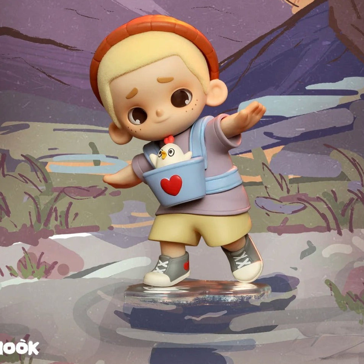 Nook Quest For The Heart Series Figure Blind Box - Orange hat complete design example; random design not guaranteed