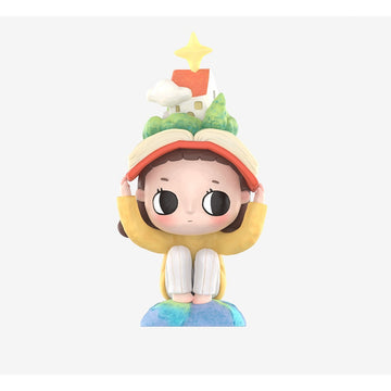 Nyota We Are All Stars blind box series - Fable Star design example, complete front view with storybook hat